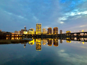 City On The James At Dawn