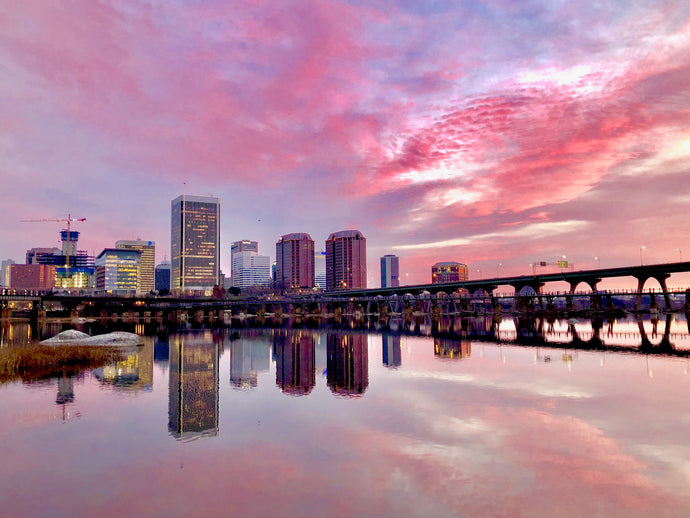 Red Sky At Morning, Richmond VA